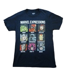 Retro Marvel Expressions t-shirt.   Size small
